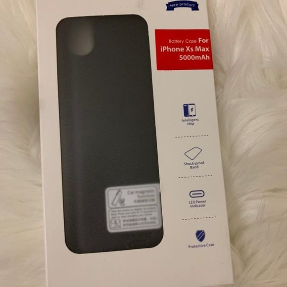 Battery case for iPhone XS Max 5000 mAH - Picture 1 of 2